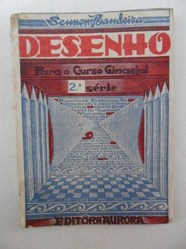 Sennem Bandeira Desenho Para  Curso Ginasial 2ª Série 1959