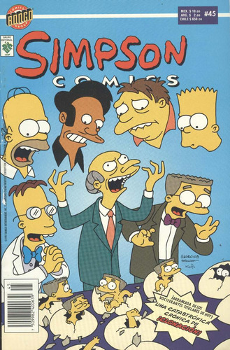 Simpson Comics # 45 Los Smitherses 