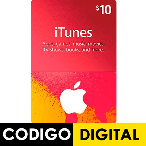Itunes Apple Card $10 Para iPod iPhone