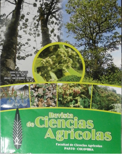 Revista De Ciencias Agrícolas (facultad De Colombia)