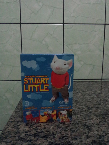 Dvd Stuart Little Box Com Os Três Filmes Originais Lacrados