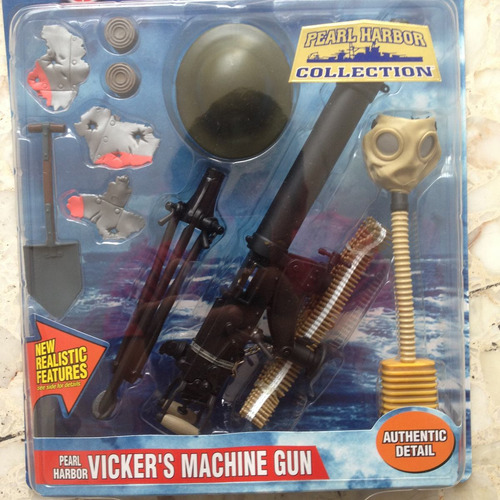 Gi Joe Vickers Machine Gun Pearl Harbor Para Fgra 1/6 (Usado)