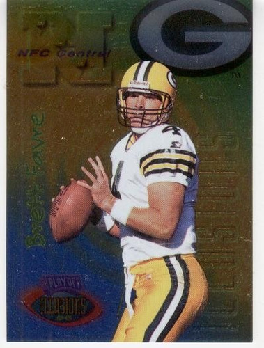 1996 Playoff Illusions Brett Favre Packers 