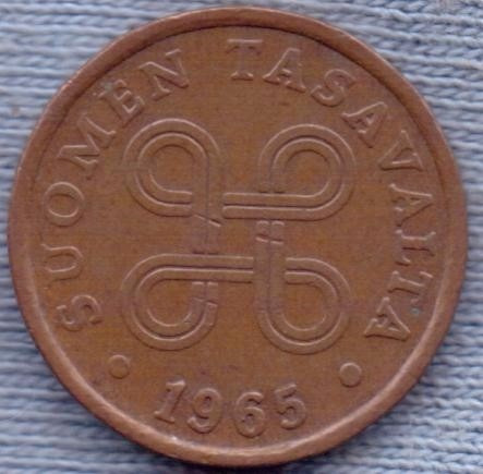 Finlandia 5 Pennia 1965 * Republica *