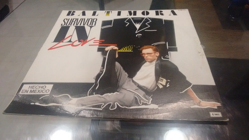 Lp Baltimora Survivor In Love En Acetato,long Play