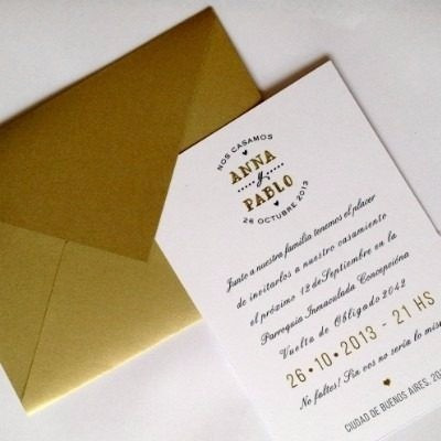 Invitaciones Tarjetas Casamiento - 15 Años (10 Unidades)