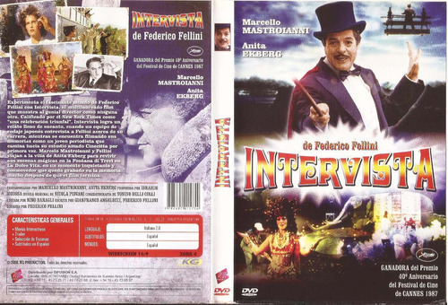 Intervista Dvd Marcello Mastroianni Federico Fellini 1987