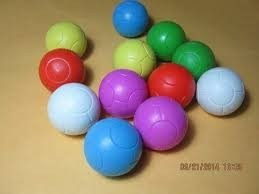Pelota De Colores Para Mesa De Futbolito 25 Pzas