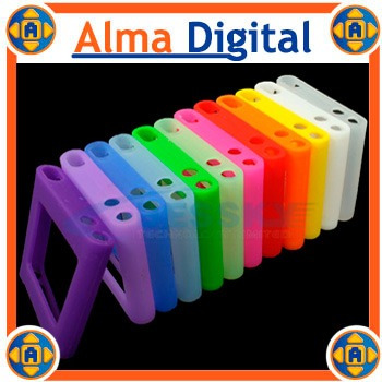 Imagen 3 de 3 de Forro Silicon iPod Nano 6g Estuche Protector Goma Suave