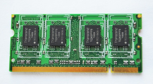 Memoria Ram Transcend 1gb Jm800qsu-1g 800mhz Ddr2 So-dimm (Usado)