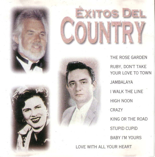 Exitos Del Country Kenny Rogers Patsy Cline Fender Cd Pvl
