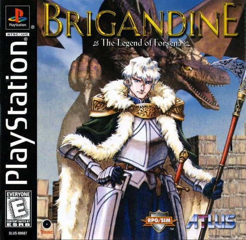 Brigandine - Playstation 1 - Psx - | Mercado Livre