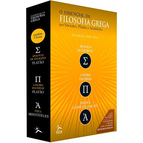 Box O Essencial Da Filosofia + Mitologia Grega