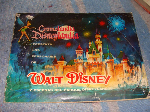 Album Walt Disney , Cromolandia ,  Le Faltan 95 Estampas