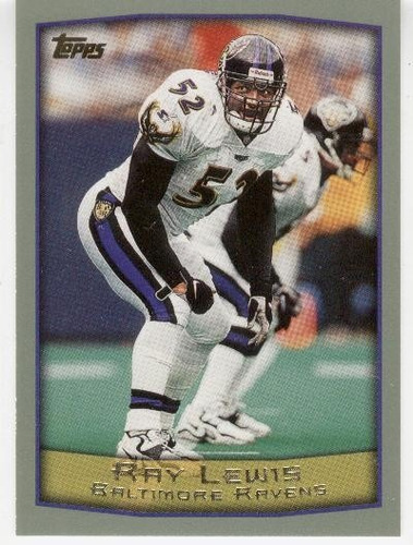 1999 Topps Ray Lewis Baltimore Ravens