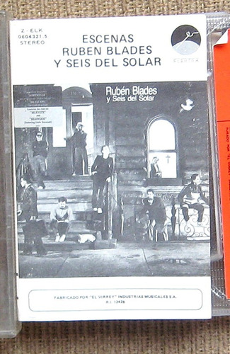 Ruben Blades Y Seis Del Solar, Cassette , Cinta Audio