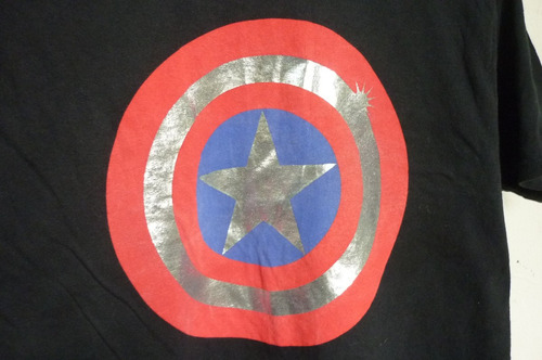 Polera  Captain America Talla 14-16 Años