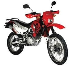 Cacha Lateral Motomel Dakar 200 Rojo Derecha - 2r