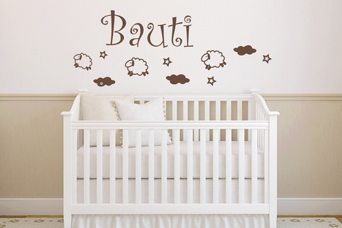 Imagen 7 de 9 de Tu Nombre En Vinilo | 100x25cm | Decorativo | Vinilo Design
