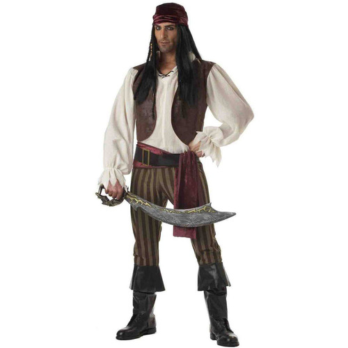 Disfraz Pirata Adulto Para Hombre Talla M (40/42)halloween