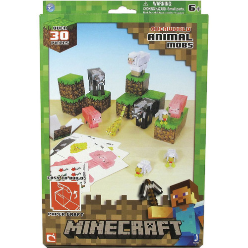 Multitud De Papercraft Animales Minecraft