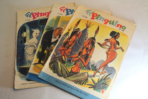 Pinguino Revistas Comics Adulto Años 1962 Y 1964 (3)