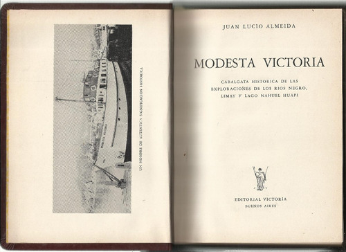 Almeida Juan Lucio: Modesta Victoria. Exploraciones