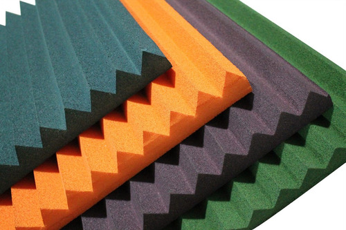 Imagen 1 de 6 de Paneles De Absorción Acústica Piramidales Y Triangulares