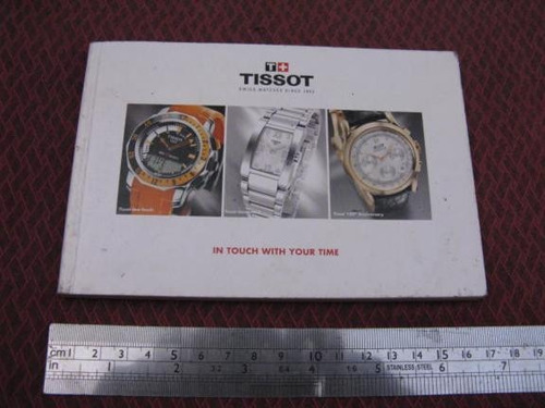 Intihuatana: Manual Catalogo De Reloj Tissot Blanco Cj1