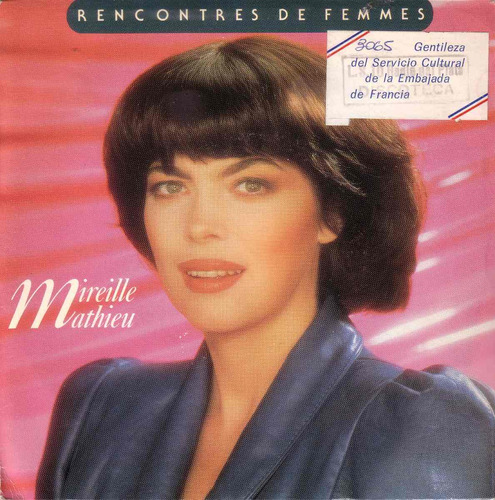 Mireille Mathieu Rencontres De Femmes Simple Vinilo Imp Pvl
