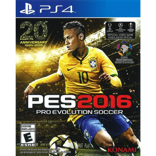 Pes 16 Pro Evolution Soccer 2016 Ps4 Sellado. Fisico Centro!