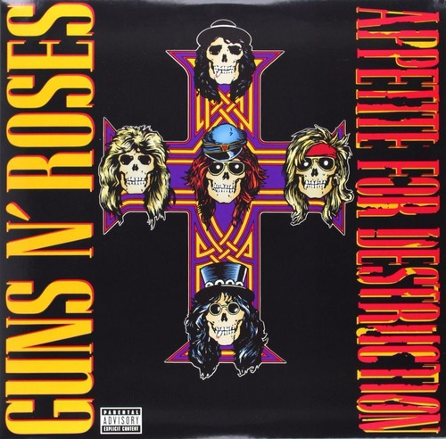 Vinilo Guns N' Roses Appetite For Destruction  Big Bang Rock