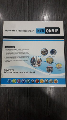 Nvr 4 Canales / 1080p Hd 1920*1080 H.264 Camara Ip Onvif P2p