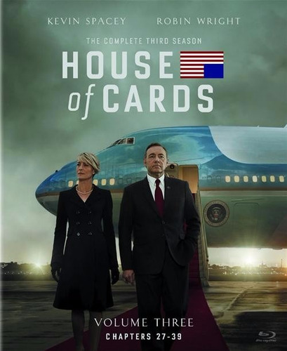 Blu-ray House Of Cards Season 3 / Temporada 3