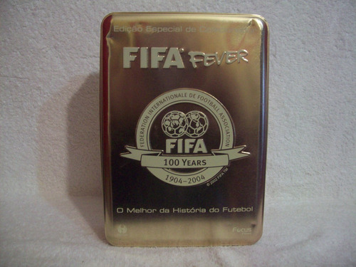 Lata Com 02 Dvds + Bandana + Apito Fifa Fever- Ed. Limitada