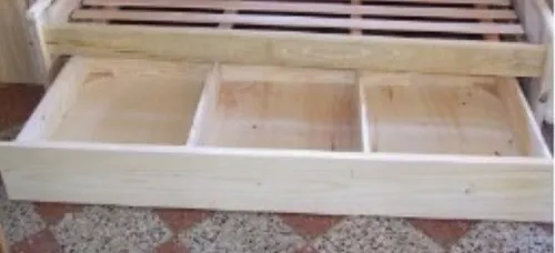 Carro Cajón Madera ( Precio En Crudo ) ¡directo De Fábrica !