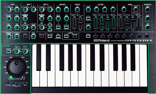 Roland Aira System 1 Sintetizador Virtual Analogico