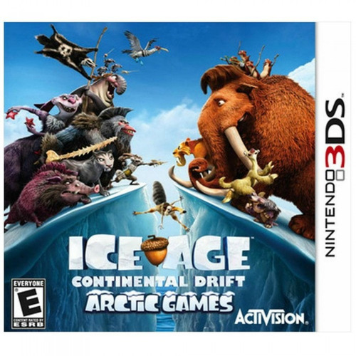 Ice Age 4 Continental Drift Arctic Games Nintendo - 3ds
