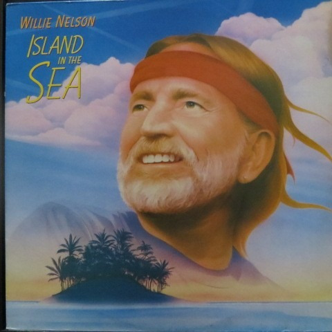 Lp Willie Nelson  -  Island In The Sea   -    Vinil Raro