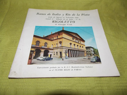 Rigoletto - Banco De Italia Y Río De La Plata