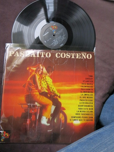 Vinyl Vinilo Lp Acetato Paseito Costeño Tropical Cumbia