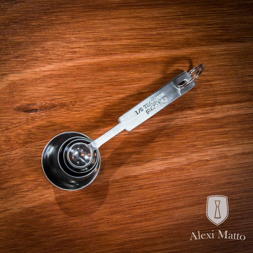 Imagen 3 de 4 de Medidor De Cucharas Acero Inox