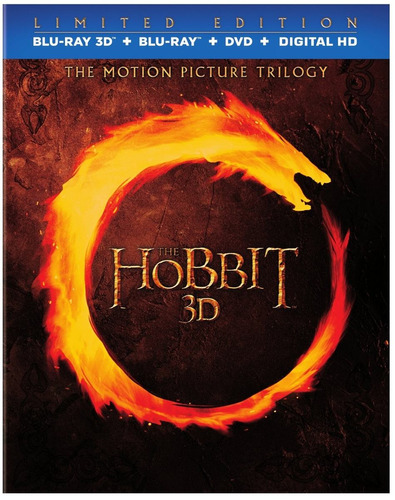 El Hobbit Box Set Bluray Edicion Limitada Usa Sellado