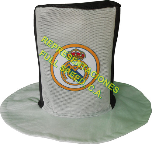 Sombreros De Futbol Real Madrid, Fiestas, Hora Loca, Eventos