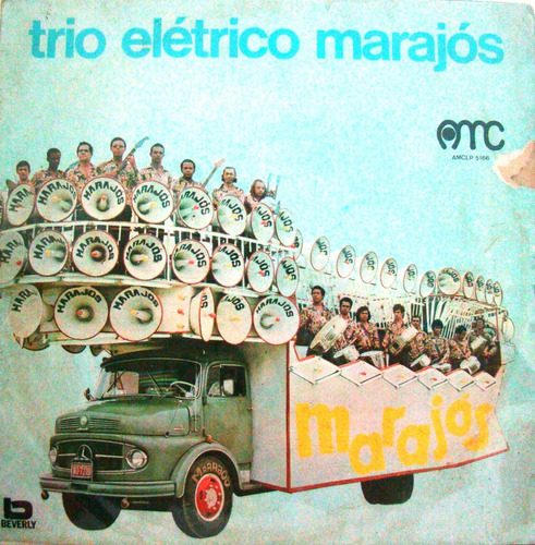 Lp Trio Eletrico Marajos - Beverly