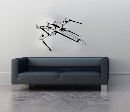 Vinilo Pared Star Wars X Wing  Wall Stickers