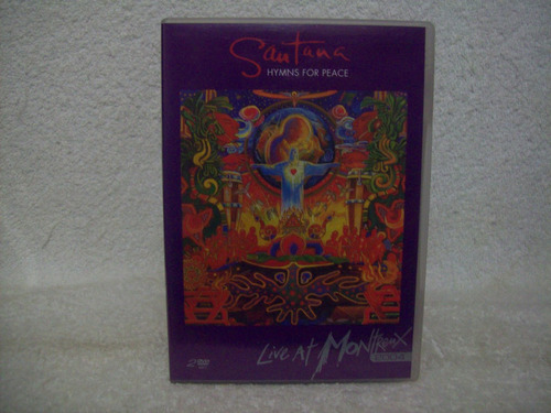 Dvd Duplo Santana- Hymns For Peace- Live At Montreux 2004