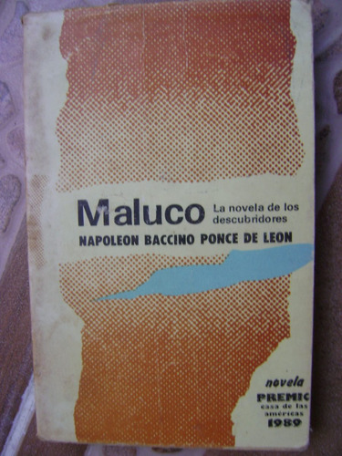 Maluco- Napoleon Baccino- Premio Casa Americas- 1989