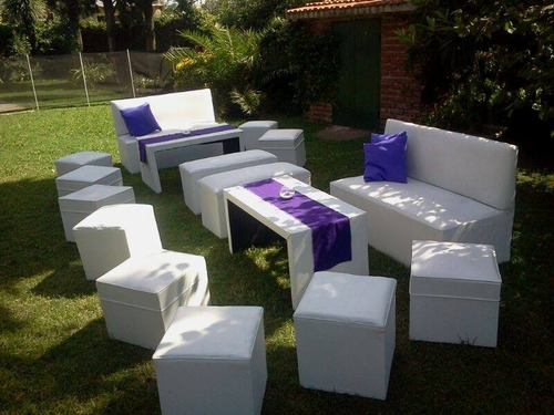 Imagen 6 de 10 de Alquiler De Livings, Puff, Gazebos, Carpas, Tambores Bebidas
