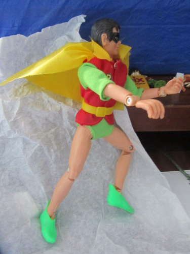 Robin Joven Maravilla Amigo De Batman Mego 1971 Ultra Raro